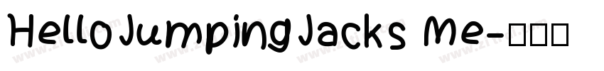 HelloJumpingJacks Me字体转换